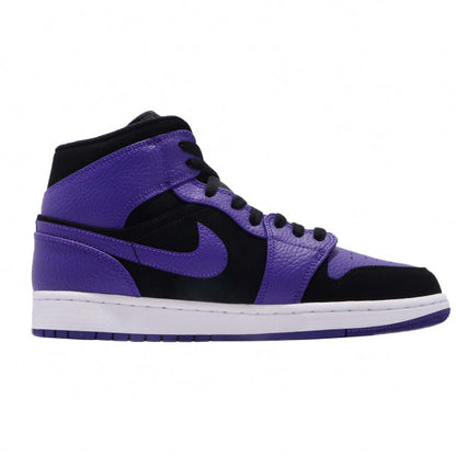 Air Jordan 1 Mid Black Dark Concord
